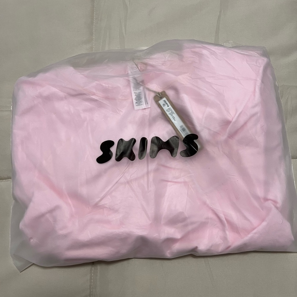 SKIMS Valentine's Day Cotton Jersey Heart Mini Dress